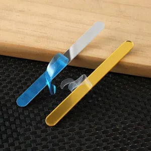 Palitos de manualidades de acrílico reutilizables palitos de helado espejo DIY arte