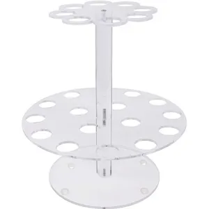 Clear acrylic ice cream cone holder multi-tier pastry rack sushi roll display stand
