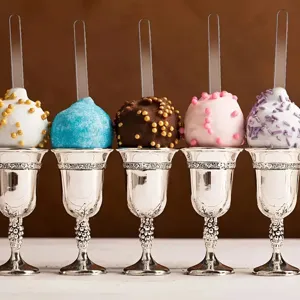 Palitos de helado transparentes reutilizables mini manualidades dulces decoración