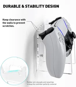 Supporto da parete in acrilico trasparente per controller di gioco espositore da gioco