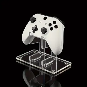 Supporto per Controller di Gioco in Acrilico Trasparente Supporto da Scrivania Rastrelliera di Memorizzazione Monostrato
