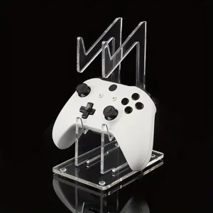 Acrylic Game Controller Stand Dual Layer Desktop Storage Holder Universal Display Stand For PS4 Console Gaming Accessories