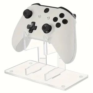 Supporto per controller di gioco in acrilico trasparente espositore da scrivania accessori