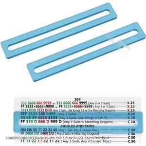 Blaue transparente Lesestreifen Lesehilfe fuer Kinder Legasthenie Tracking Lineale
