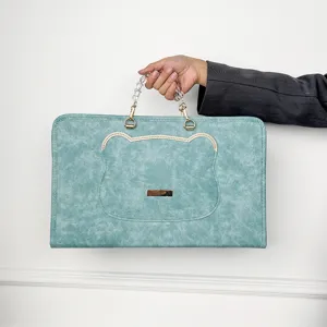 Schicke Laptoptasche mit Perlengriff, stilvolle Schutzhülle für 13 14 15 16 Zoll Notebooks neu