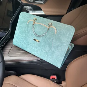 Süße Laptoptasche mit Perlenhenkel, schützendes Etui für 13 14 15 16 Zoll Notebooks.