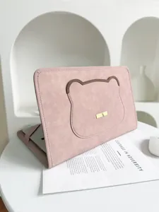 Cute minimalist pink laptop sleeve case protective cover for 13 14 15 inch student notebook