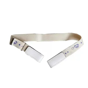 Elastic waist belt for women invisible stretch buckle free jeans dress decorative belt