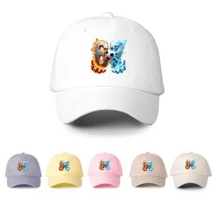 Cappello da Baseball Regolabile Unisex Sport all'Aperto Cappello di Protezione Solare Poliestere Lettera 67 Stampa Calcio Cappello Moda