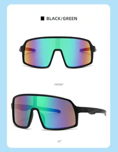 Gafas de sol deportivas de ciclismo al aire libre para niños lentes coloridas.