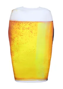 Divertido disfraz de cerveza Halloween para adulto espuma vaso cerveza cosplay fiesta