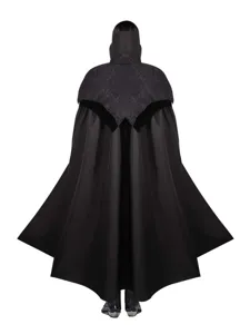 Medieval Vintage Vampire Cloak Stand Collar Gothic Cape Halloween Party Cosplay Stage Performance Costume For Adults