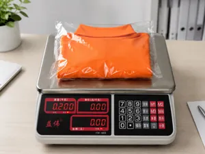 Solid orange color detail of the stretchable full-body dance costume and performance wear.