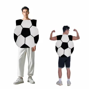 Αστεία στολή cosplay ποδοσφαίρου καινοτομία τυπωμένη σφουγγάρι για πάρτι αποκριών