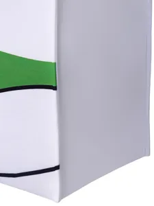 Costume de carton de lait drôle nouveauté fête tenue drôle expression éponge vêtement vue
