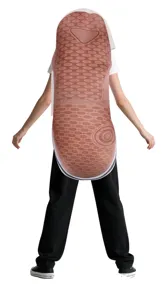 Funny Halloween canvas shoe sole cosplay costume set for couples, perfect for party performance.