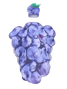 Halloween Grape Costume Adult Unisex Funny Fruit Cosplay Outfit With Hat Party Stage Performance Dress Up