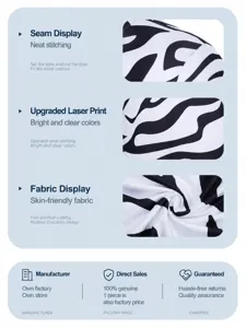 New zebra black and white striped full body 3d digital print tight bodysuit costume.