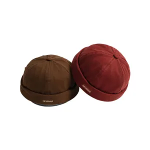 Retro Docker Cap Unisex Miki Hut Lässige Baumwoll Matrosenmütze Streetwear Street Hut