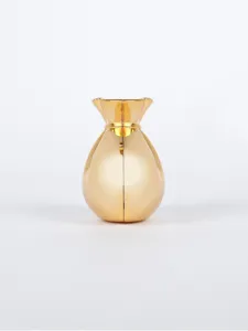 Sac de soirée doré en acrylique pochette brillante pour femme fête élégante mode