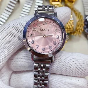 Minimalistisch Roestvrij Staal Quartz Horloge Voor Dames Mode Ronde Wijzerplaat Analog Horloge Student Dagelijks Sieraden Cadeau