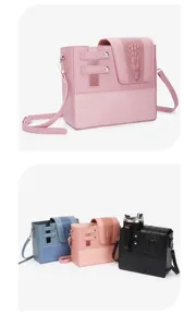 Detailed view of the portable crocodile pattern crossbody cup bag, stylish leather sleeve for tumbler.