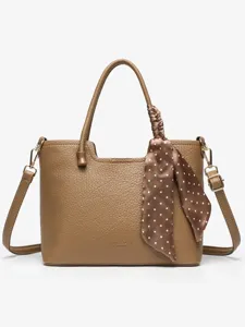 Women's PU Leather Tote Bag Large Capacity Casual Shoulder Handbag Urban Minimalist Top Handle Bag For Daily Commute