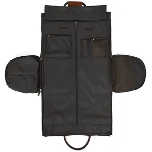Men's large capacity suit garment bag travel luggage convertible weekender storage bag.