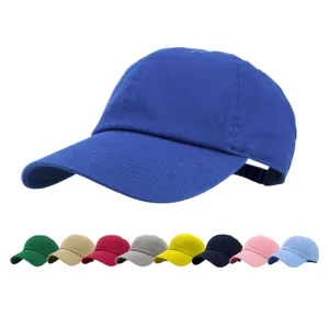 Casquette de Baseball Classique en Pur Coton Couleur Unie Épuré Unisexe Réglable Protection Solaire Pare-Soleil Chapeau à Visière pour Voyage Sport de Plein Air Mode Quotidienne