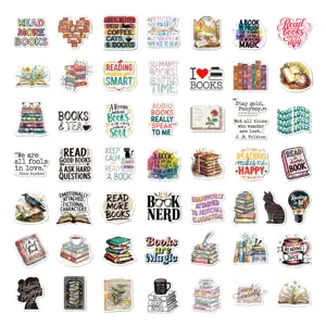 100pz adesivi di lettura olografici impermeabili in vinile per computer portatile kindle