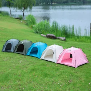 Tenda da Esterno per Animali Domestici Semi-Chiusa Lavabile Casetta per Gatti Cuccia per Cani Quattro Stagioni Tessuto Oxford Rifugio Portatile