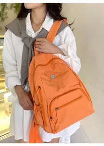 Sac a dos de voyage exterieur simple loisir grande capacite unisex leger sac polyvalent