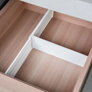 Divisori per Cassetti in Plastica Contenitori di Stoccaggio Regolabili Organizer per Partizioni DIY Per Biancheria Intima Calzini