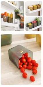 Scatola di conservazione per frigorifero organizzatore porta frigo contenitore verdura