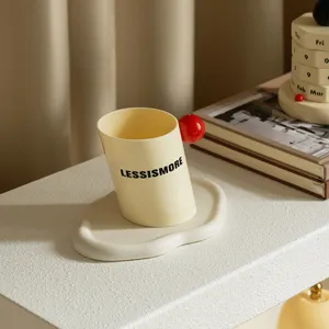 Bauhaus Stil Mundspülbecher verdickt Haushalt Mundwasserbecher minimalistisch süß Zahnbürstenbecher