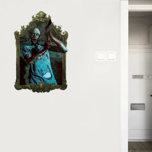 Halloween Zombie Wandaufkleber gruselig blutige Horror Deko Fenster Glas Aufkleber Party