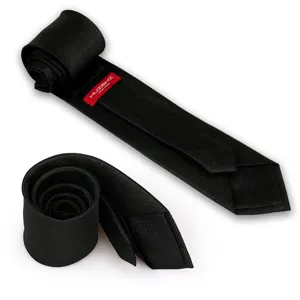 Men's black business tie glitter stripe handmade necktie for formal wear accessory