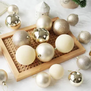 Boules de Noël set décorations pour sapin de Noël suspendues fête festive déco