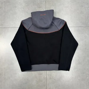 Men's Women's Streetwear Colorblock Hooded Sweatshirt Casual Fleece Pullover Hoodie