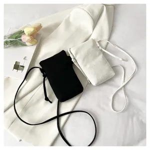 Sac à bandoulière minimaliste pour téléphone, mini sac décontracté pour un usage quotidien.