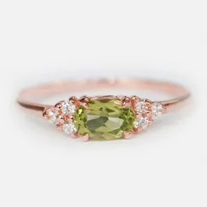 Élégante Bague Géométrique Ovale en Cuivre avec Zirconia pour Femme Luxe Abordable Style Coréen Bague Anneau Fiançailles Mariage Cadeau Bijoux