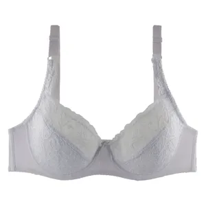 Vrouwen kant bh grote maat dun ademend full cup ondergoed sexy lingerie comfortabele pasvorm