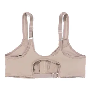 Bequemer großer bügelloser BH Vollcup Frontverschluss nahtloser Push Up für Damen