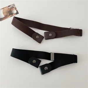 Ceinture élastique invisible pour jean sangle de taille extensible réglable mode pantalon paresseux