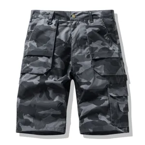 Pantalones cortos cargo tácticos para hombre casual camo militar cinco puntos estilo