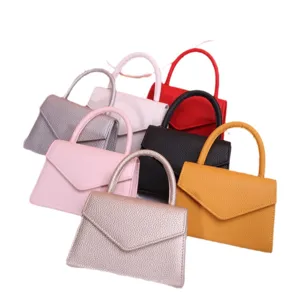Borsa da sera da donna in pelle alla moda elegante piccola borsa multicolore set