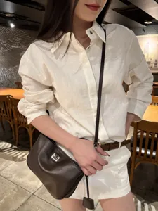 2025 New Fashion Rodeo Lock Leather Shoulder Bag Versatile Mini Crossbody Handbag Chic