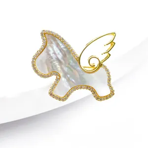 Modish Κράμα Strass Άλογο Καρφίτσα Pin Cute Cartoon Animal Brooches Elegant Suit Coat Scarf Badge Jewelry Gift