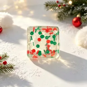 Weihnachten limitierter Eisblock Anti-Stress Squeeze Spielzeug langsam steigendes Spielzeug