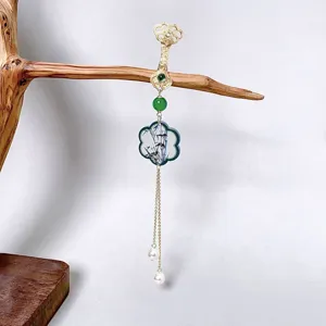 Neuer chinesischer Stil Retro Ruyi Quaste Brosche Qipao Schnalle Hanfu Schmuck